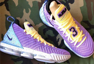 LBJ16湖人配色发售信息 LBJ16 Lakers实物赏析