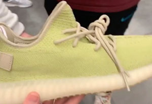 yeezy 350 v2抹茶绿谍照 yeezy 350 v2 Green发售信息